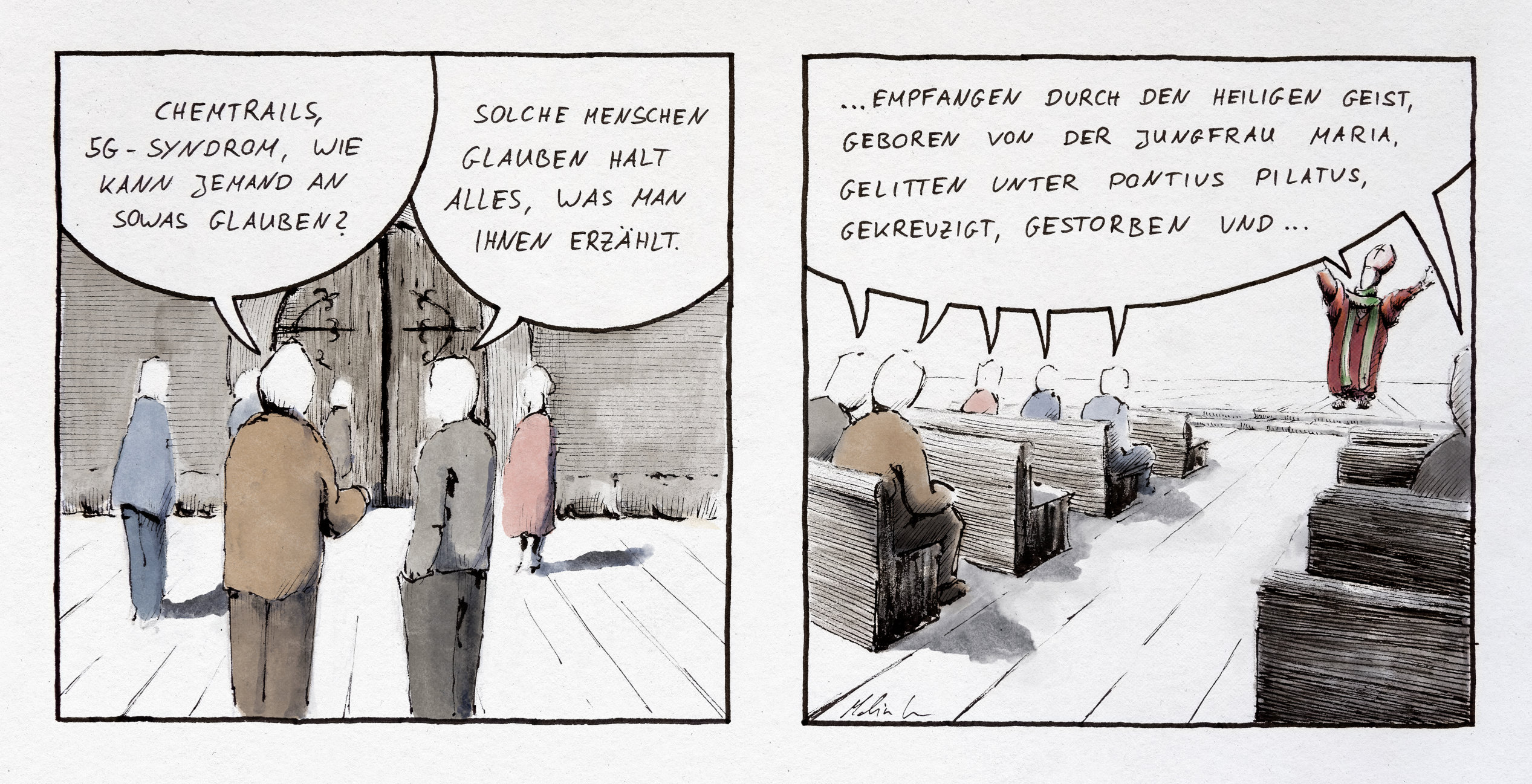 Entstehung eines Comics