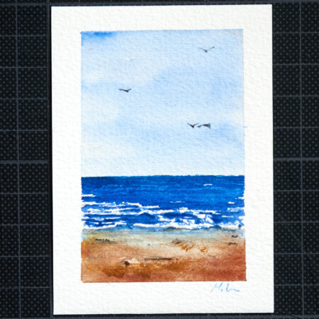 Mini Aquarell - Meer - 5