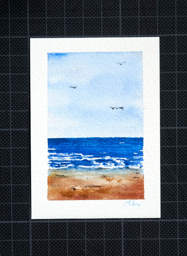Mini Aquarell - Meer - 5